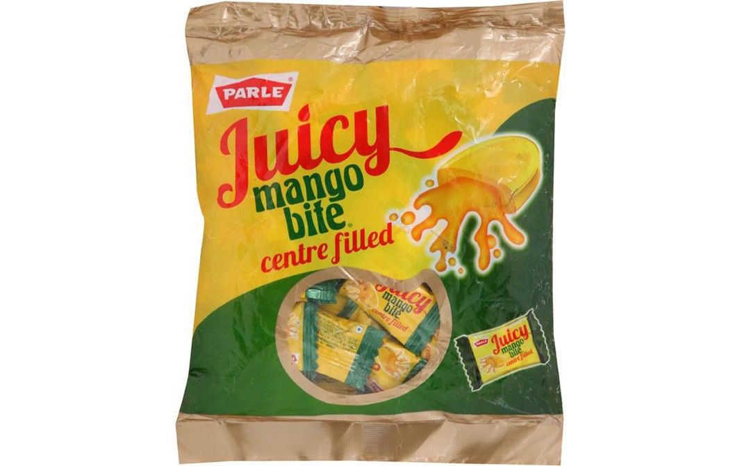 Parle Juicy Mango Bite Centre Filled   Pack  247.5 grams